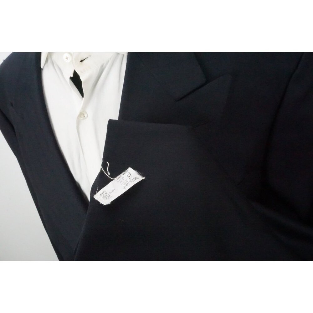 Brioni Plinio Navy Blue Textured 100% Wool Double Breasted Sport Coat Sz 50R NEW - Picture 6 of 13